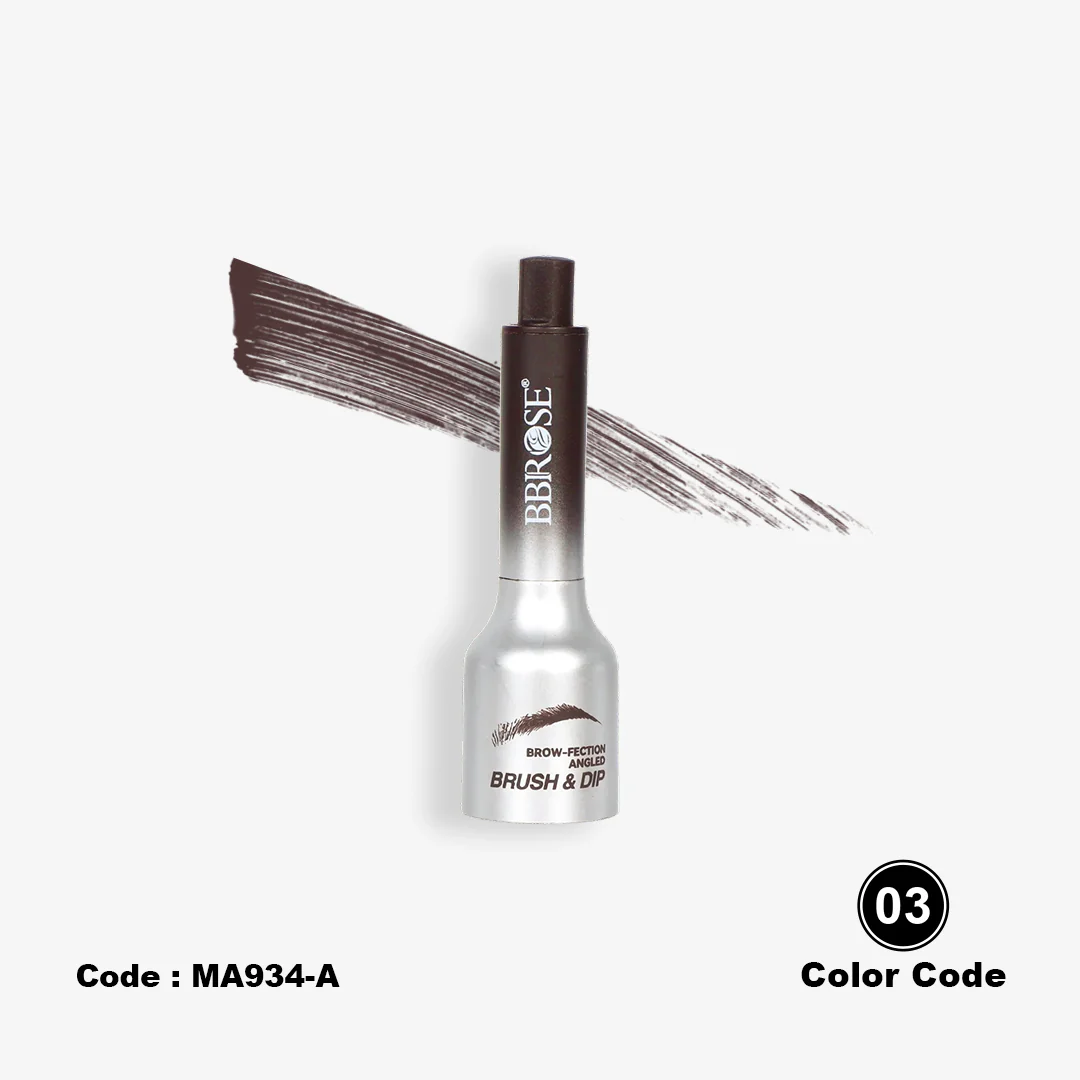 BBROSE Browfection Brush & Dip – Angled Brow Gel - Image 6