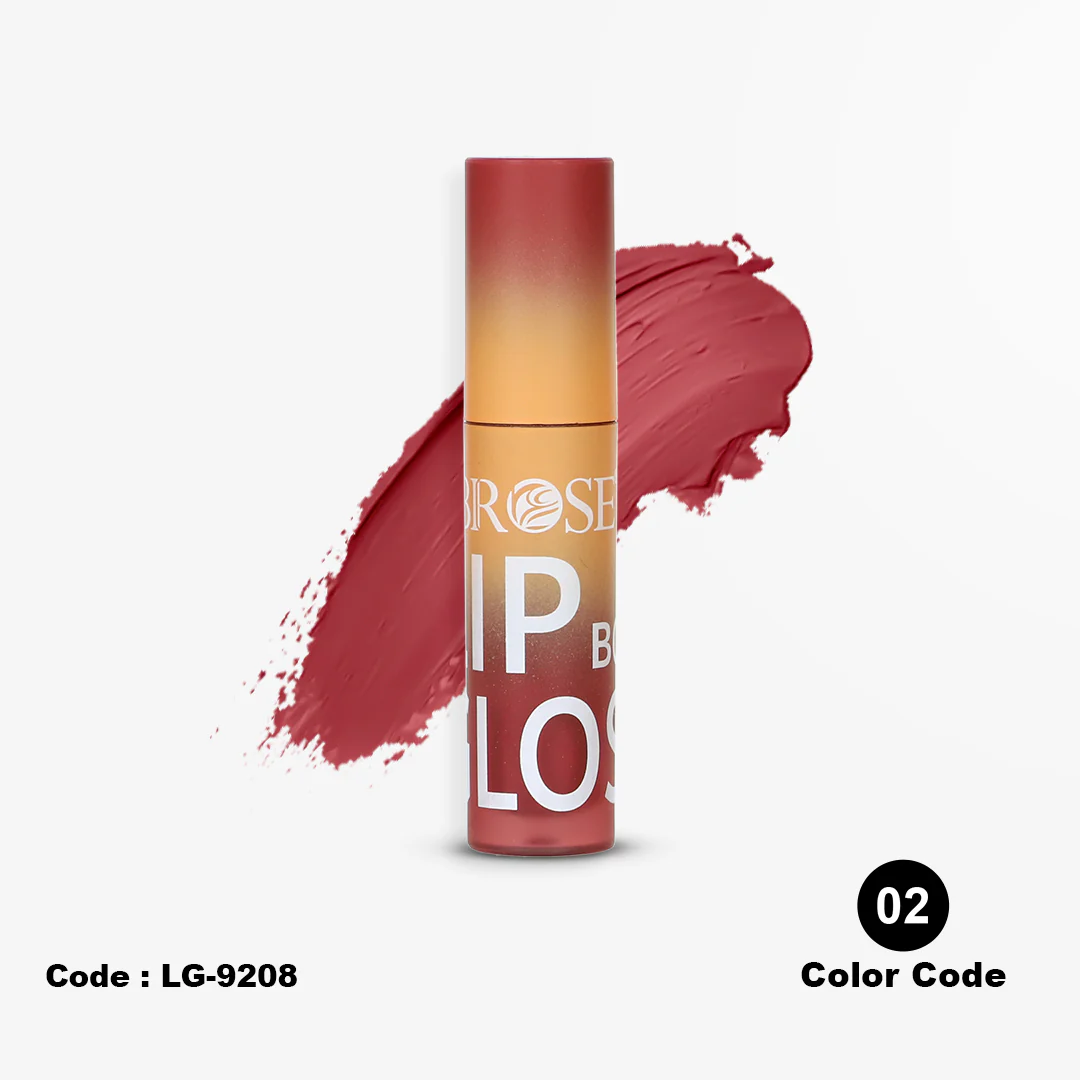 BBROSE Lip Gloss – Sunset Flame - Image 4