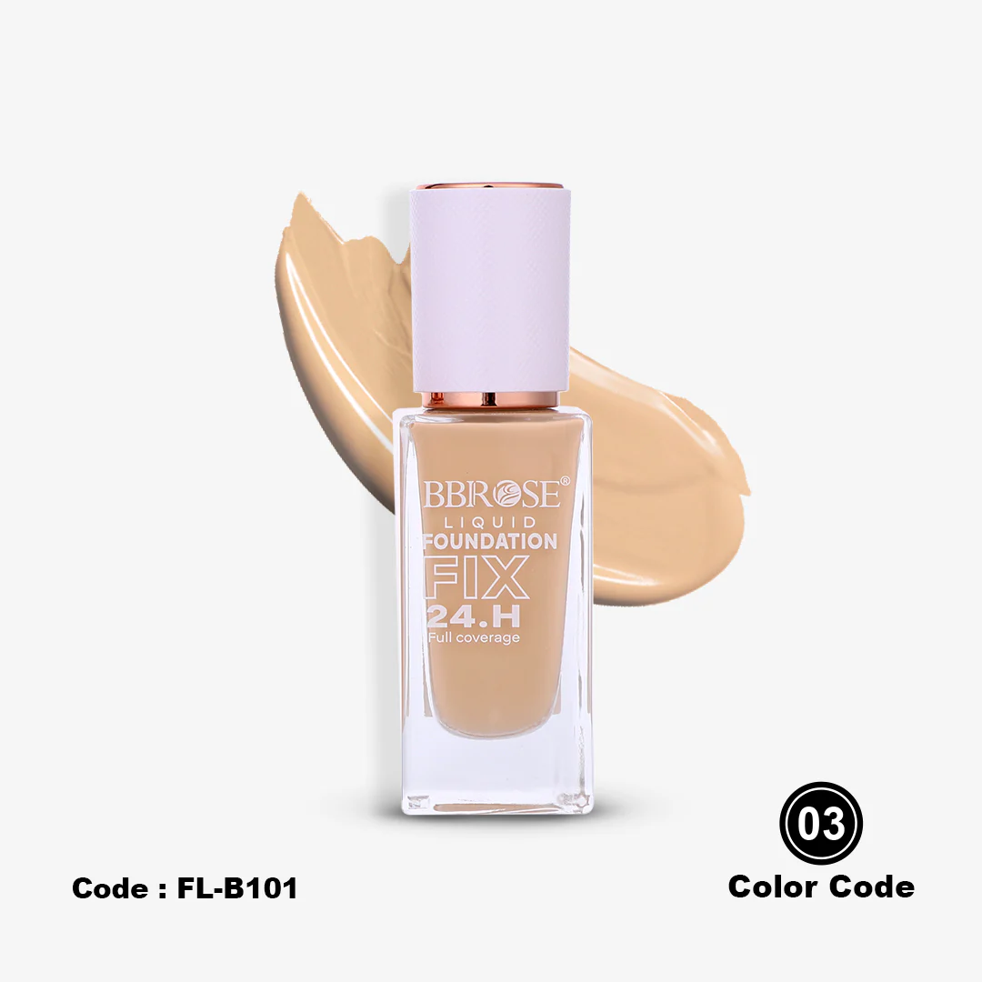 BBROSE Liquid Foundation FIX 24H – Full Coverage - Image 6