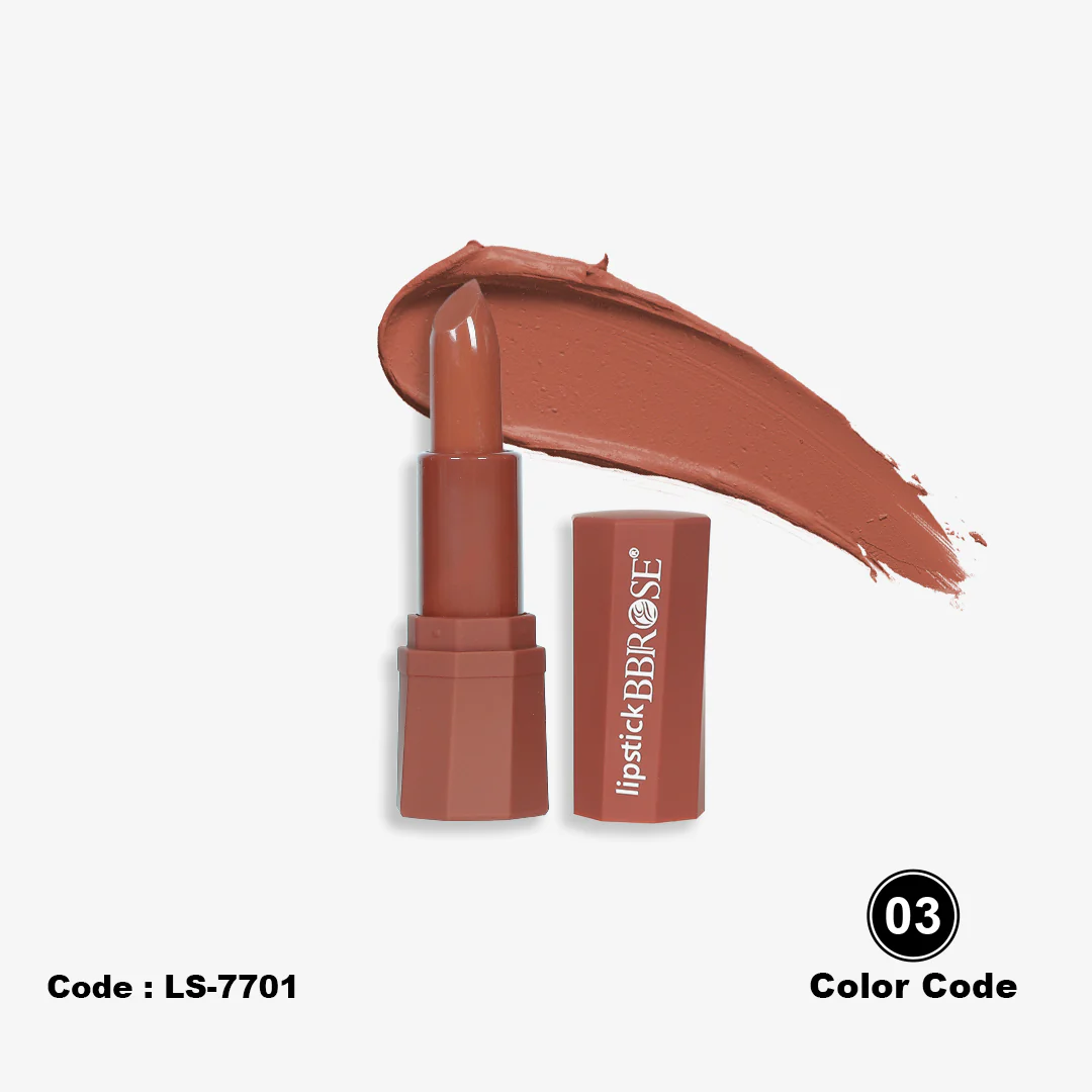 BBROSE Matte Bold Lipstick – Classic Crimson - Image 5